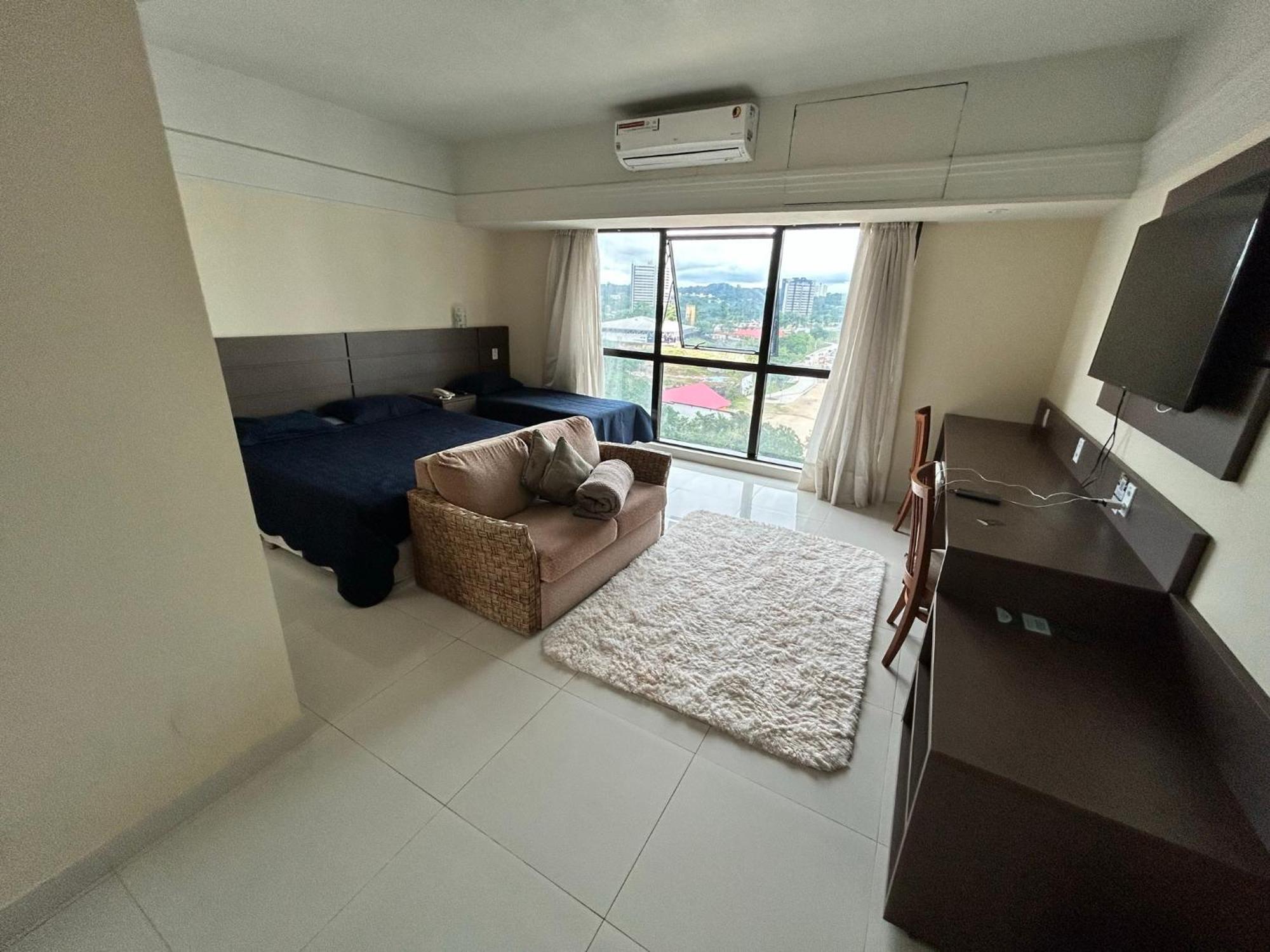 Tropical Executive Flat Vista Incrivel Para A Orla Manaus Buitenkant foto